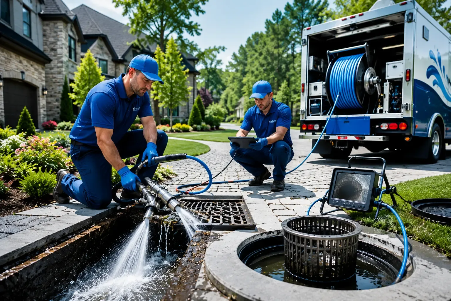Local outdoor drain cleaning professionals in Lebanon, NH